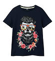 Name It T-shirt - NkmPfashion - Dark Sapphire