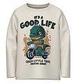 Name It Bluse - NmmVux - Jet Stream/Its A Good Life