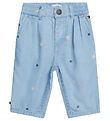 Tommy Hilfiger Jeans - Lyseblå m. Blomster