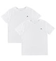 GANT T-shirt - 2-pak - Hvid