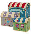 Rice Opbevaringskurve - Raffia - 3 stk. - 52/45/37 cm - Circus