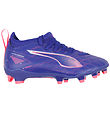 Puma Fodboldstøvler - Ultra 5 Match FG/AG Jr - Lapis Lazuli/Hvid
