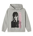 Name It Hættetrøje - NkfJxemi - Wednesday - Grey Melange