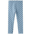 Name It Leggings - NmfVivian - Endless Sky m. Prikker