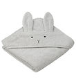 Liewood Babyhåndklæde - 70x70 cm - Albert - Rabbit Grå