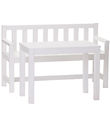 Kids Concept Havesæt - Træ - 90x33x55/60x35x45 cm - Hvid