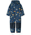 Name It Softshelldragt m. Fleece - Noos - NmmAlfa08 - Dark Demin