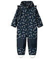Name It Softshelldragt m. Fleece - NmfAlfa08 - Dark Sapphire/Wan