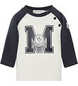 Moncler Bluse - Hvid/Navy