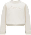 Moncler Sweatshirt - Cropped - Cream