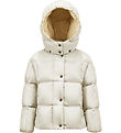 Moncler Dunjakke - Parana - Creme m. Beige