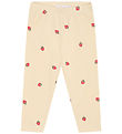The New Siblings Leggings - TnsLarawila - Angora Strawberry AOP