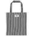 Mads Nørgaard Shopper - Atoma - Sort/White Alyssum