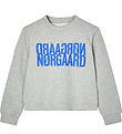 Mads Nørgaard Sweatshirt - Talinka - Light Grey Melange