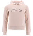 Moncler Hættetrøje - Rosa m. Nitter