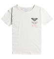 Roxy T-shirt - Day And Night - A - Egret m.