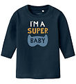 Name It Bluse - NbmVacion - Dark Sapphire/I`m A Super Baby