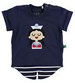 Freds World T-Shirt - Navy m. Skibspige