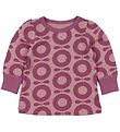 Katvig Classics Bluse - Rosa m. Lilla Æbler