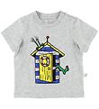 Stella McCartney Kids T-shirt - Grmeleret m. Hus