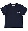 BOSS T-shirt - Navy m. Logo