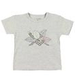 Fixoni T-shirt - Grmeleret m. Print