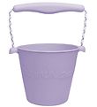 Scrunch Spand - Silikone - 13 cm - Lavendel