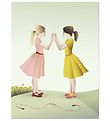 Vissevasse Plakat - 30x40 - Hand-Clapping Girls