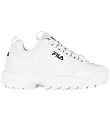 Fila Sko - Disruptor Low - Hvid