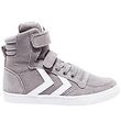 Hummel Stvler - HMLSlimmer Stadil High Jr - Frost Grey