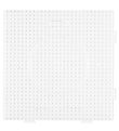 Hama Midi Perleplade - Stor Firkant - Transparent