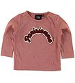Petit by Sofie Schnoor Bluse - Mørk Rosa m. Patch