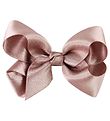 Little Wonders Hårsløjfe - 8 cm - Kornelia - Satin - Støvet Ros