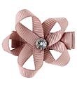 Little Wonders Hårblomst - Ingrid - 4 cm - Grosgrain - Støvet Ro