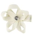 Little Wonders Hrblomst - Ingrid - 4 cm - Grosgrain - Creme