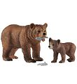 Schleich Wild Life - Grizzly Bjrn & Unge 42473