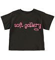Soft Gallery T-shirt - Dominique - Neon lips