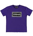 Young Versace T-shirt - Mørkeblå m. Logo