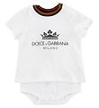 Dolce & Gabbana Body m. T-Shirt k/ - Hvid m. Logo