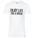 Cost:Bart T-shirt - Edelhart - Hvid m. Tekst
