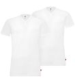 Levis T-shirt - 2-pak - V-Neck - Hvid