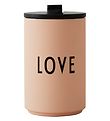 Design Letters Termokop - 350 ml - LOVE - Rosa