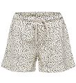 Hummel Shorts - HMLIrene - Creme m. Mønster
