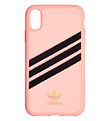 adidas Originals Cover - 3-Stripes - iPhone XS Max - Clear Pink