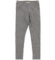 MarMar Leggings - Rib - Modal - Grey Melange