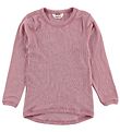 Joha Bluse - Uld - Støvet Rosa