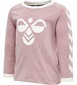 Hummel Bluse - HMLFlipper - Mrk Rosa m. Logo