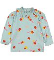 Stella McCartney Kids Bluse - Viskose - Mint m. Mnster