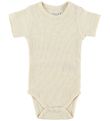 Hust and Claire Body k/æ - Uld/Bambus - Off White