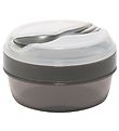 Carl Oscar Snackbox m. Kleelement - 7 cm - Grey